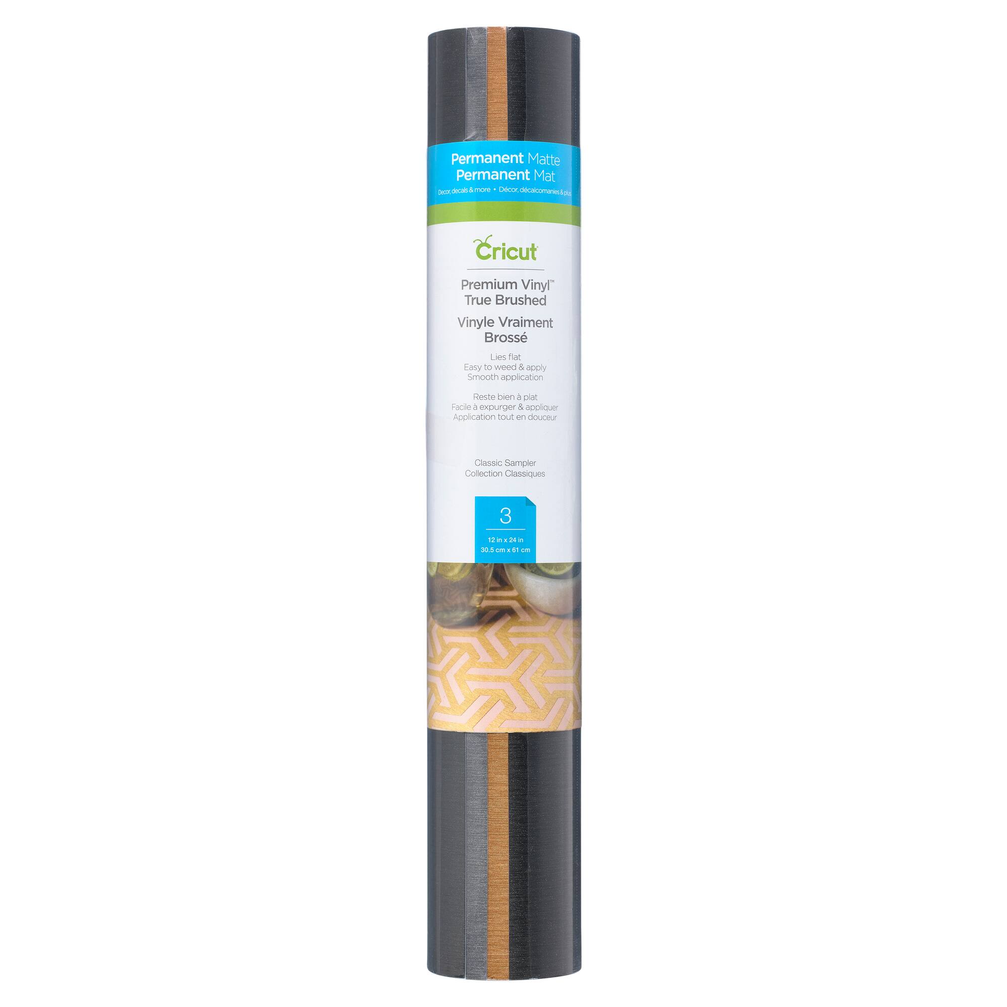 Cricut® Premium Vinyl Sampler Classics True Brushed